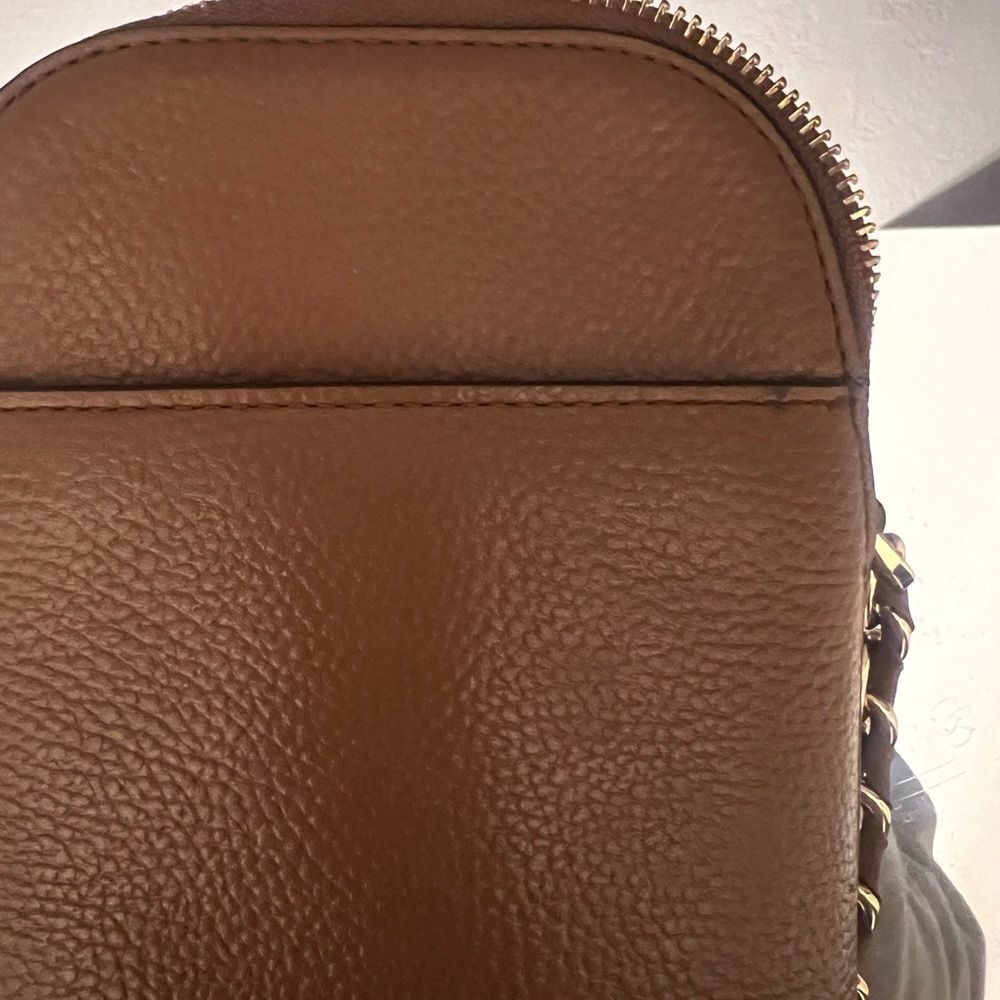 Michael Kors Brown Leather Crossbody Bag - Picture 5 of 5